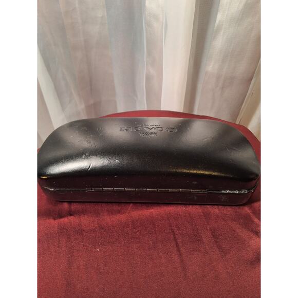 COACH READING GLASSES WITH CASE, BLACK - Picture 7 of 8
